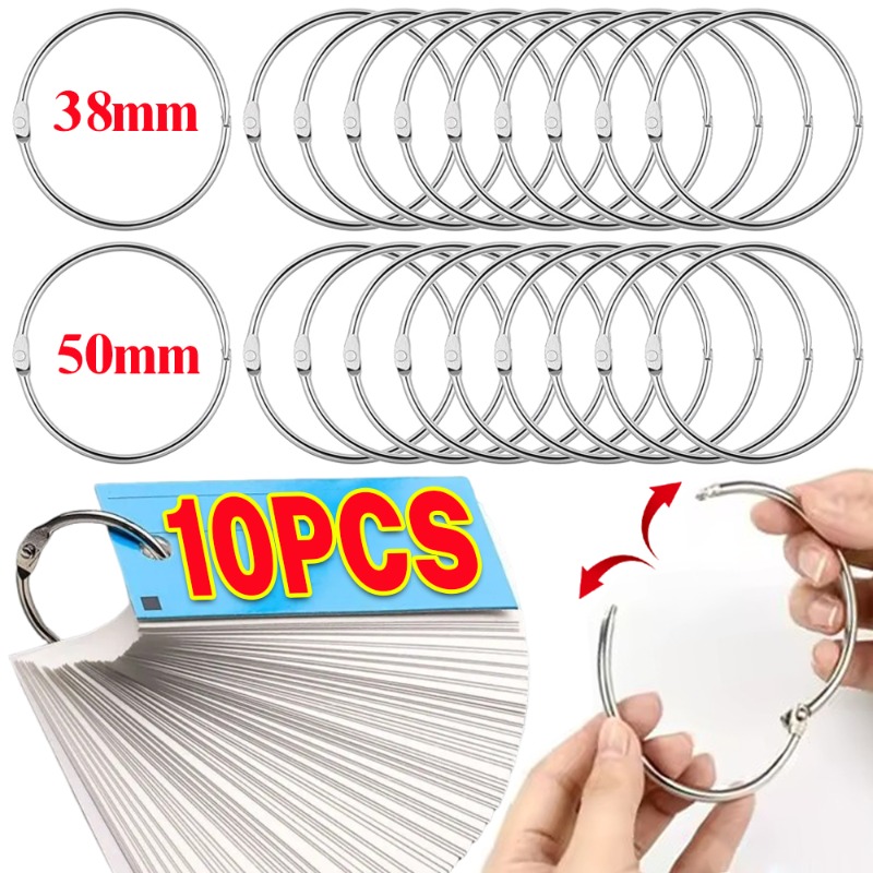 Photography Paper - 1-10 adet Metal halka bağlayıcı kitap