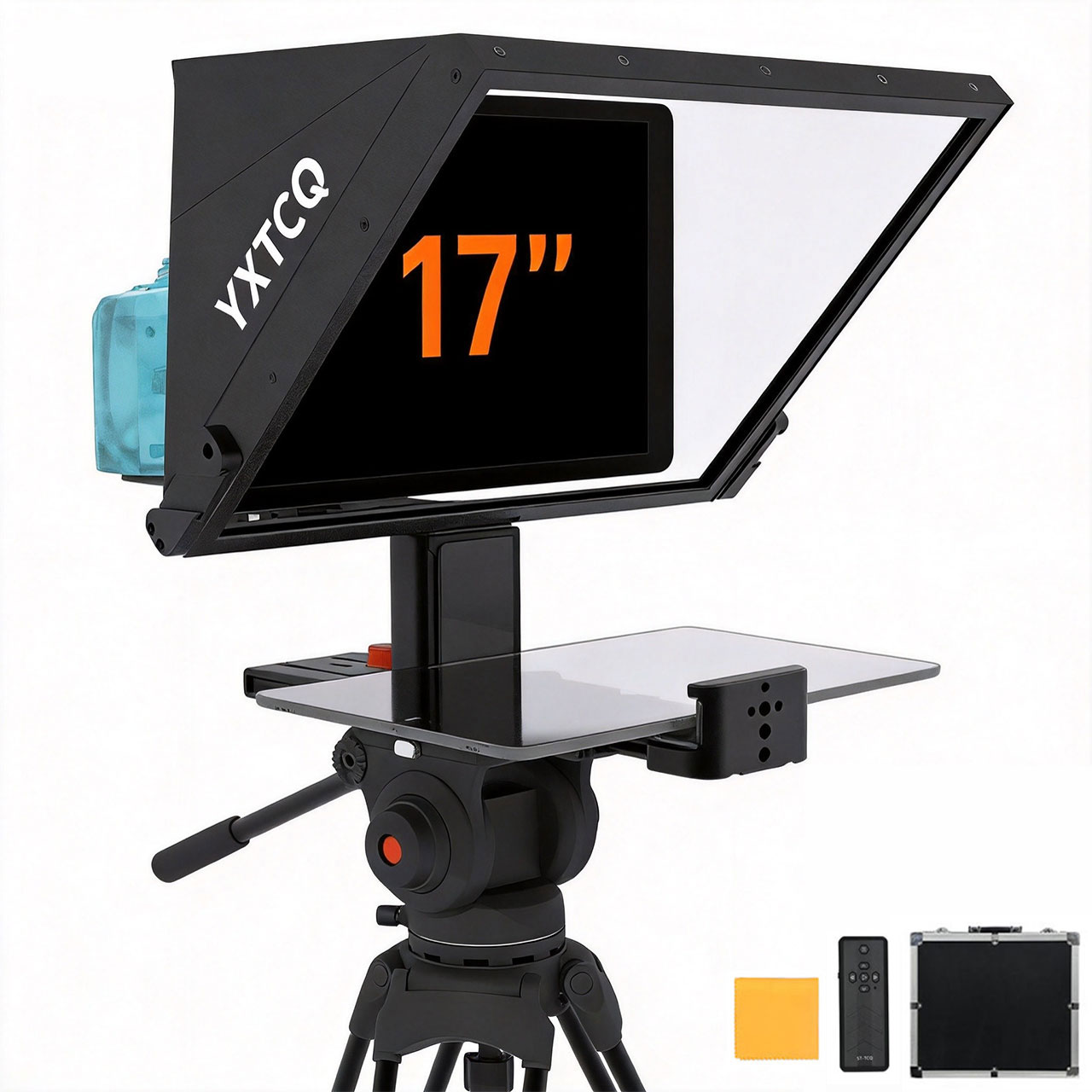 Camera Cold Shoe - YXTCQ Yeni Geliştirilmiş JY17 Profesyonel Teleprompter