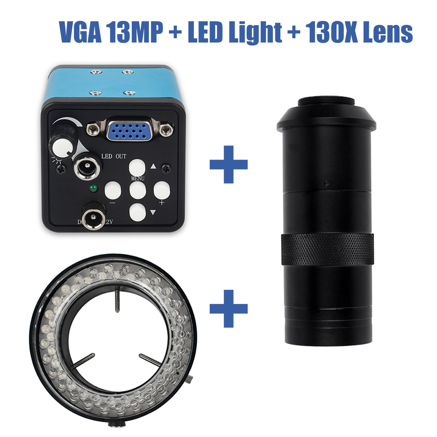 Photography Ratio - 13MP VGA Video Mikroskop Kamera 1080P