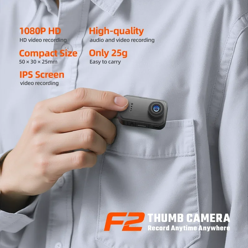 F2 Mini 1080P HD Başparmak Kam - Photography Blog incelemesi ve fiyatı