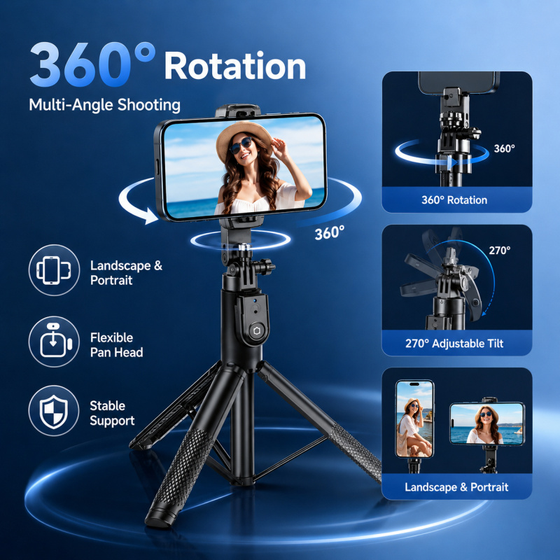 2M Bluetooth Selfie Çubuğu Tri - Photography Equipment incelemesi ve fiyatı