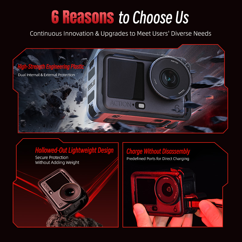 DJI Osmo Action 6 için Kamera  - Camera Cold Shoe incelemesi ve fiyatı