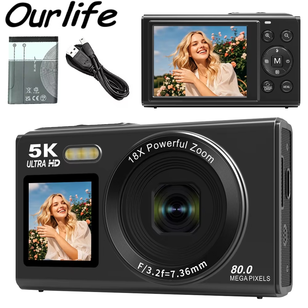 Ourlife Dijital Kamera 5K 80MP - Photography Ratio incelemesi ve fiyatı