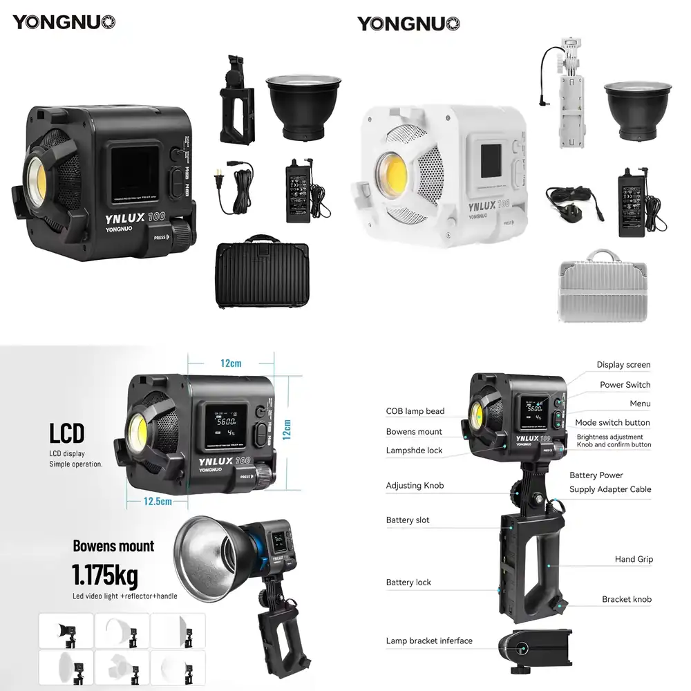 YONGNUO YNLUX100 100W 3200K-56 - Photography Lighting incelemesi ve fiyatı