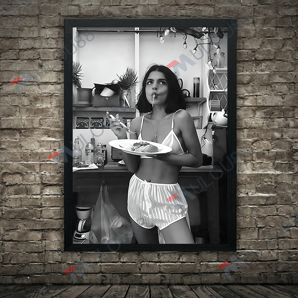 Makarna yiyen siyah ve beyaz V - Photography Vintage Style incelemesi ve fiyatı