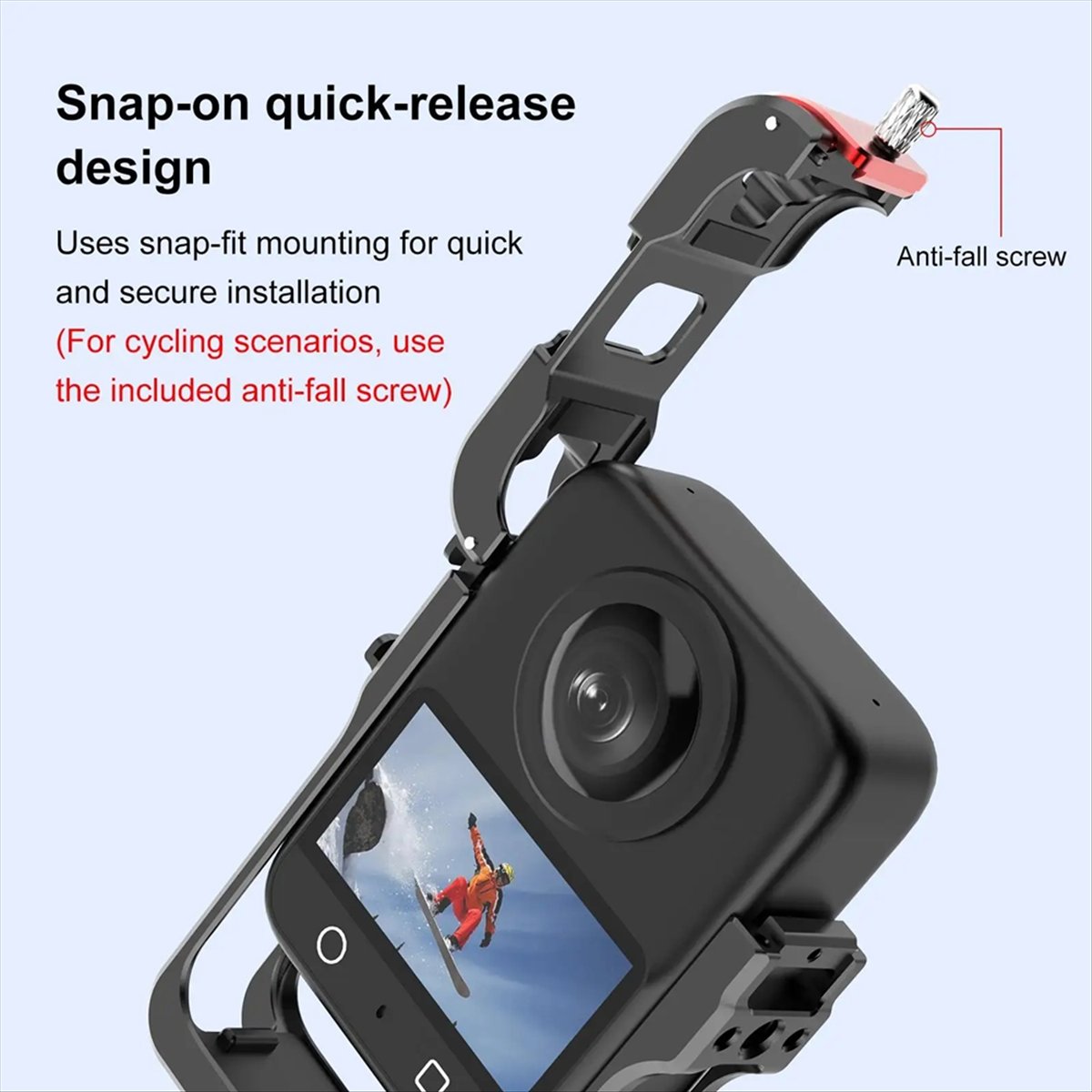 M05K PULUZ DJI Osmo 360 için M - Camera Cold Shoe incelemesi ve fiyatı