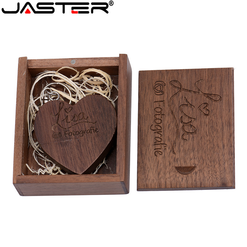 JASTER USB 2.0 ahşap kalp Flas - Photography Of Memories incelemesi ve fiyatı