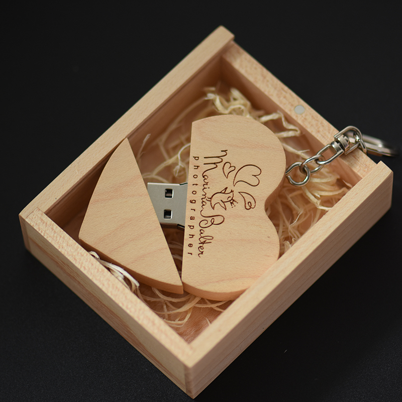 JASTER USB 2.0 ahşap kalp Flas - Photography Of Memories incelemesi ve fiyatı