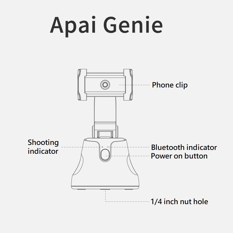 Akıllı çekim Gimbal Selfie 360 - Photography Equipment incelemesi ve fiyatı