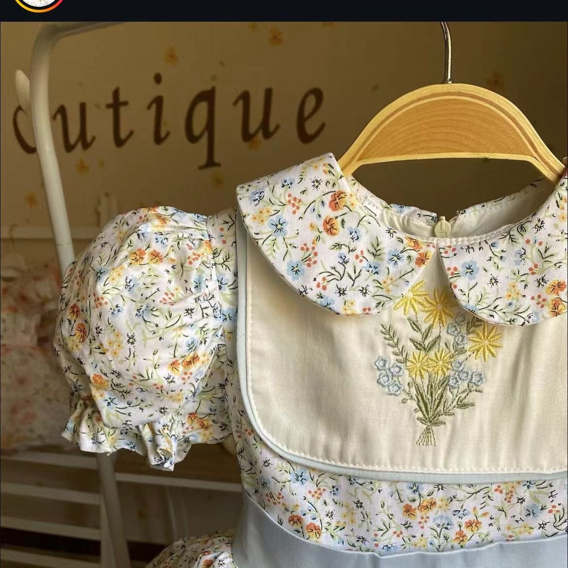 0-12Y Bebek Kız Yaz Çiçek Nakı - Photography Vintage Style incelemesi ve fiyatı