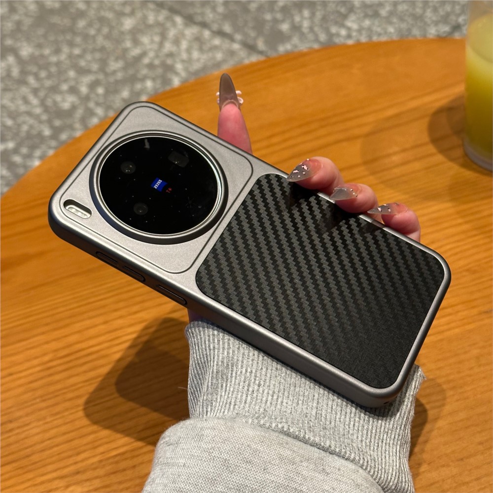 Lüks İş Karbon Fiber Desenli S - Photography Kit Vivo X200 Pro incelemesi ve fiyatı