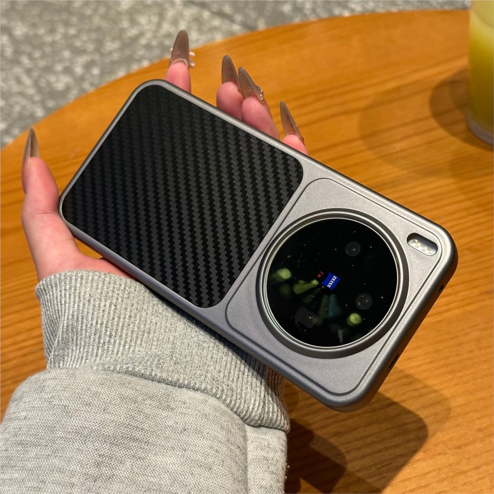 Lüks İş Karbon Fiber Desenli S - Photography Kit Vivo X200 Pro incelemesi ve fiyatı