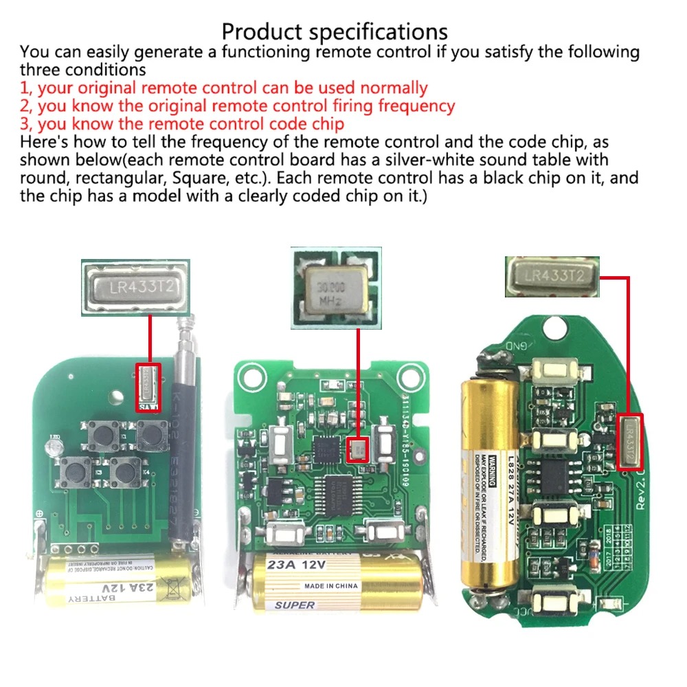 433 Mhz RF Uzaktan Kumanda Açm - Remote Shutter Release incelemesi ve fiyatı