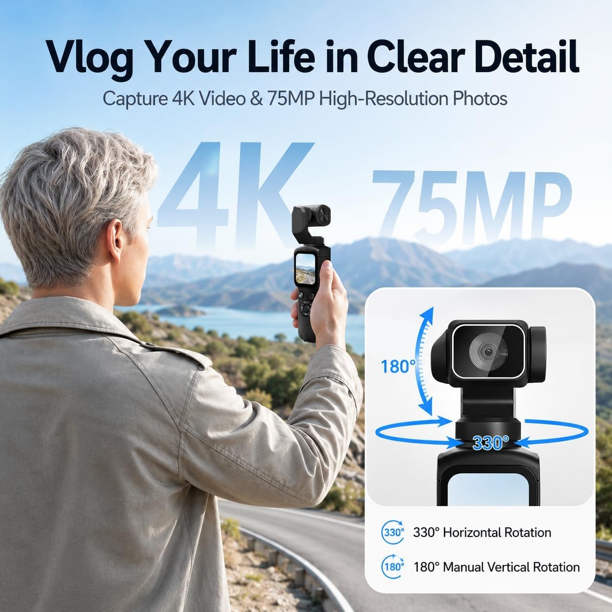 YouTube için 4K Vlog Kamerası  - Photography Blog incelemesi ve fiyatı