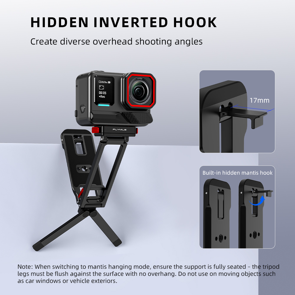 Flymile Manyetik Metal Tripod, - Photography Grip Insta360 X5 incelemesi ve fiyatı