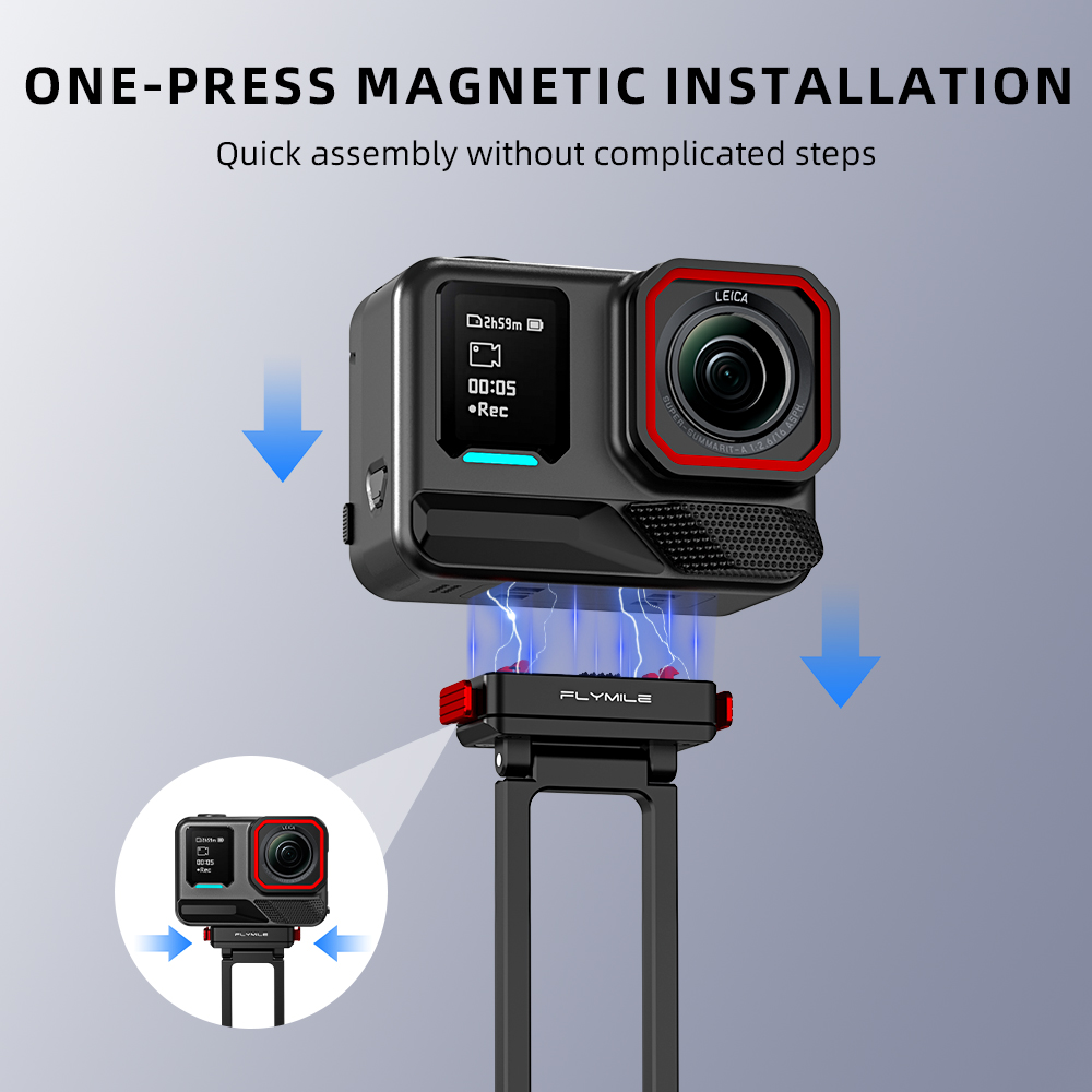 Flymile Manyetik Metal Tripod  - Photography Grip Insta360 X5 incelemesi ve fiyatı