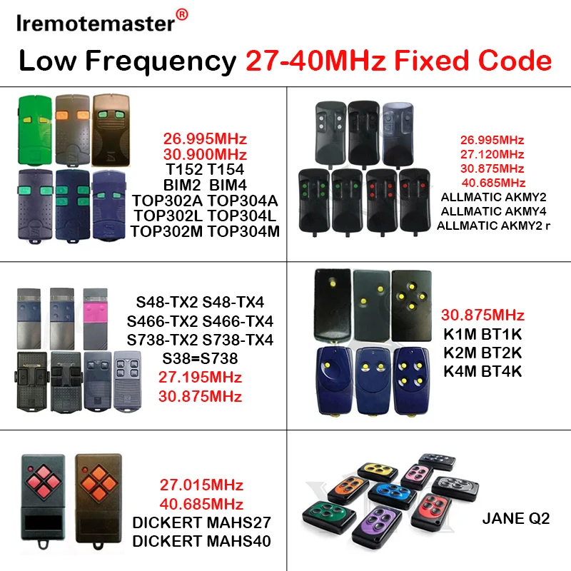 Düşük frekans 26MHz-41MHz uzak - Remote Shutter Release incelemesi ve fiyatı