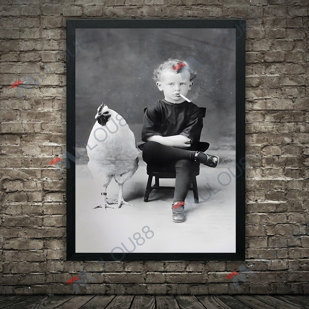 Sigara içen çocuk antika tuhaf - Photography Vintage Style incelemesi ve fiyatı