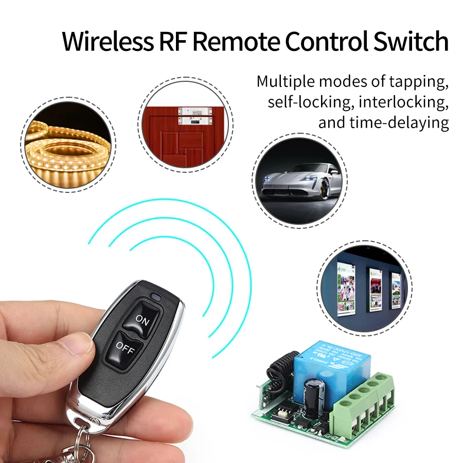 DC12V 1CH 10A Röle Alıcı Veric - Remote Shutter Release incelemesi ve fiyatı