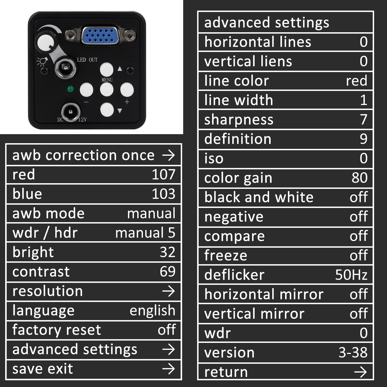 13MP VGA Video Mikroskop Kamer - Photography Ratio incelemesi ve fiyatı