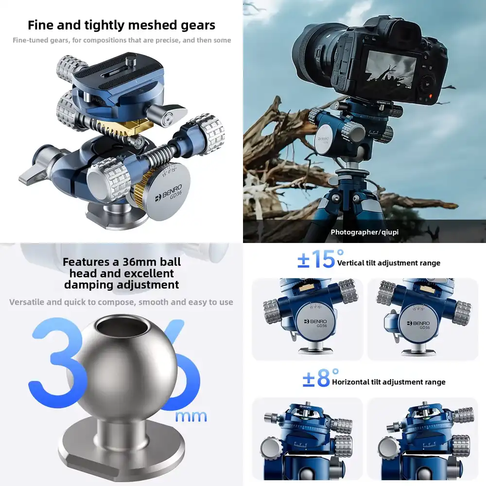 BENRO GD36PT Alüminyum 3 Yönlü - Photography Landscape incelemesi ve fiyatı