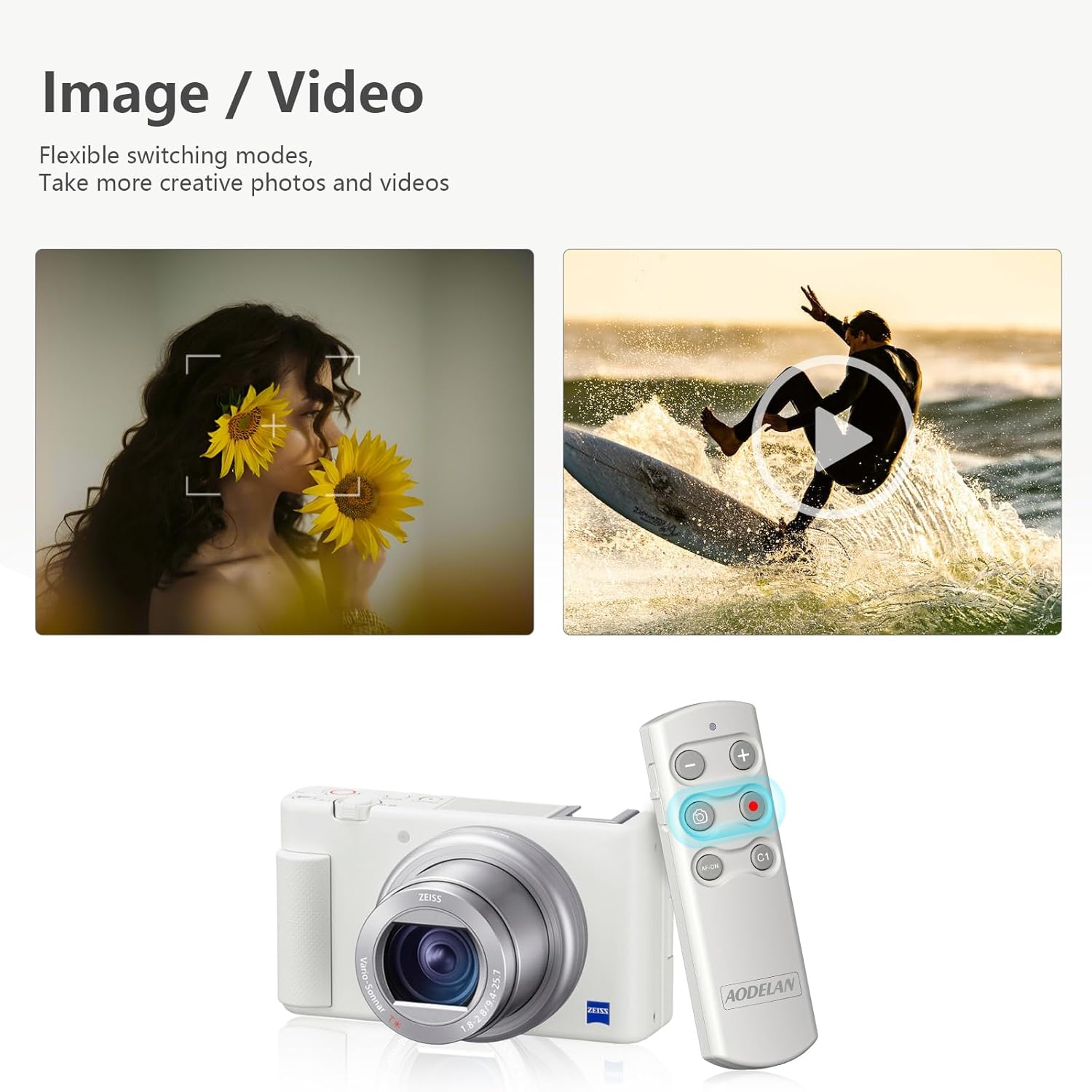 AODELAN Kablosuz Bluetooth Uza - Sony Camera A7 Iv incelemesi ve fiyatı